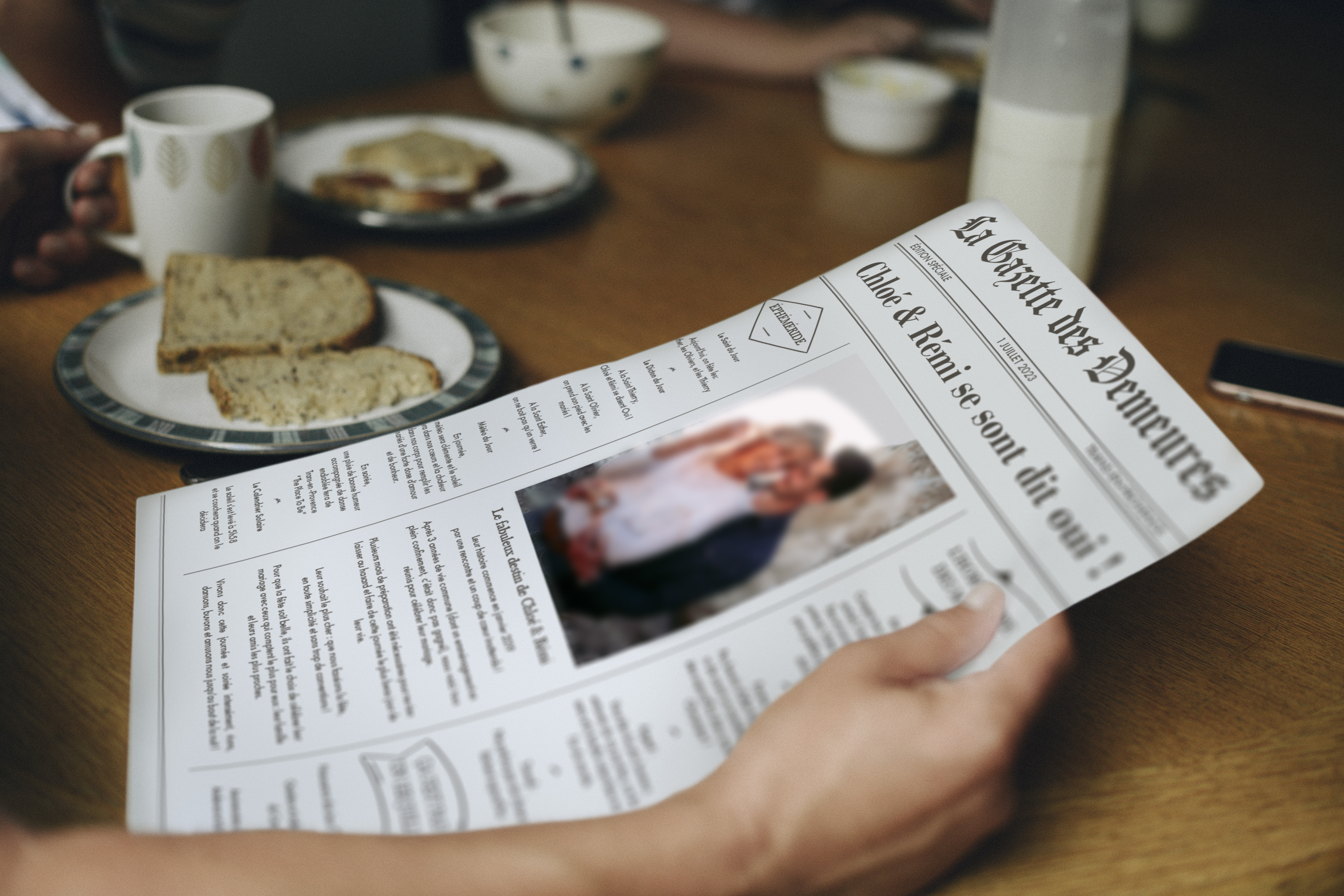 Papeterie évènementielle – Gazette des mariés