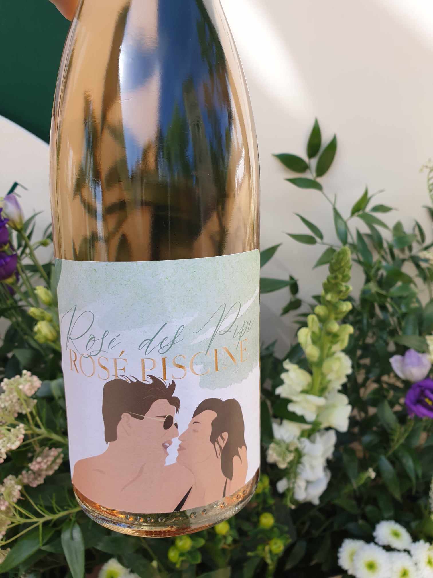 Illustration personnalisée pour Brigitte et Jean-Philippe